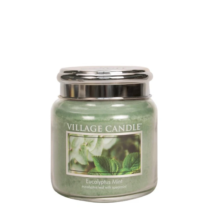 VILLAGE CANDLE / Sviečka Village Candle - Eucalyptus Mint 389g