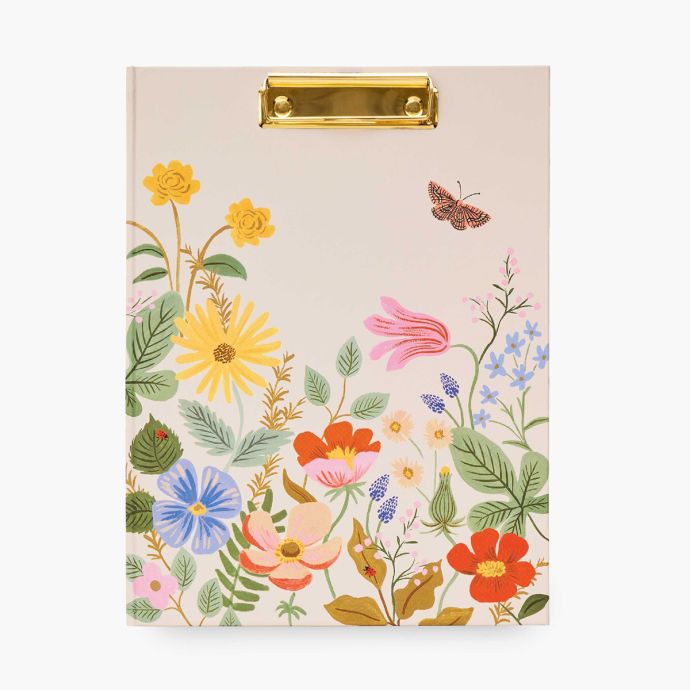Rifle Paper Co. / Dosky s trhacím blokom Clipfolio Strawberry Fields