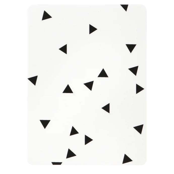 Ferm Living / Servírovací prkénko Black mini Triangle