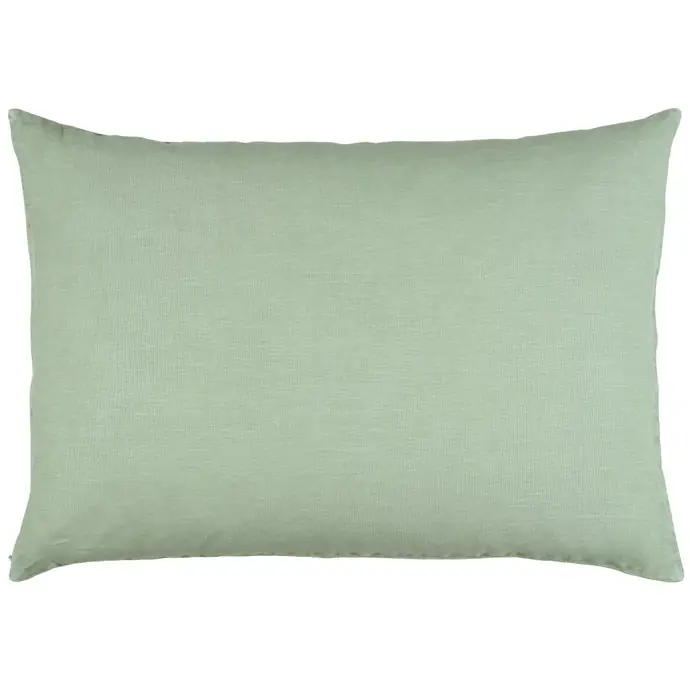 Ib Laursen / Lněný povlak na polštář Misty Jade 50 × 70 cm