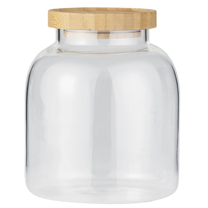 Ib Laursen / Skleněná dóza s bambusovým víčkem 1200ml