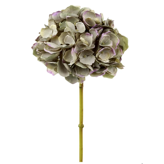 Chic Antique / Dekoratívny umelý kvet Hydrangeas Verte 46 cm