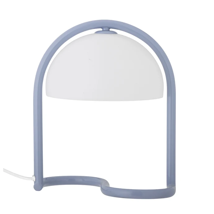 Bloomingville / Stolná lampa Favour Blue