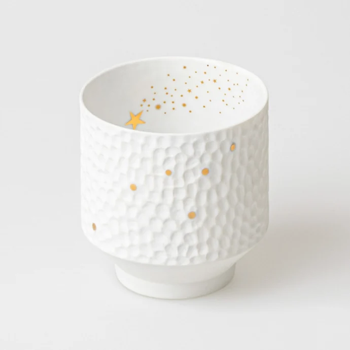 räder / Porcelánový svícen Shooting Star