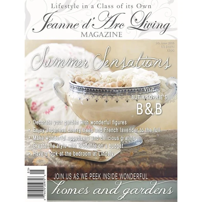 Jeanne d'Arc Living / Časopis Jeanne d'Arc Living 5/2016 - anglická verze