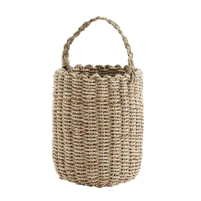 MADAM STOLTZ / Košík z morskej trávy Bread Basket