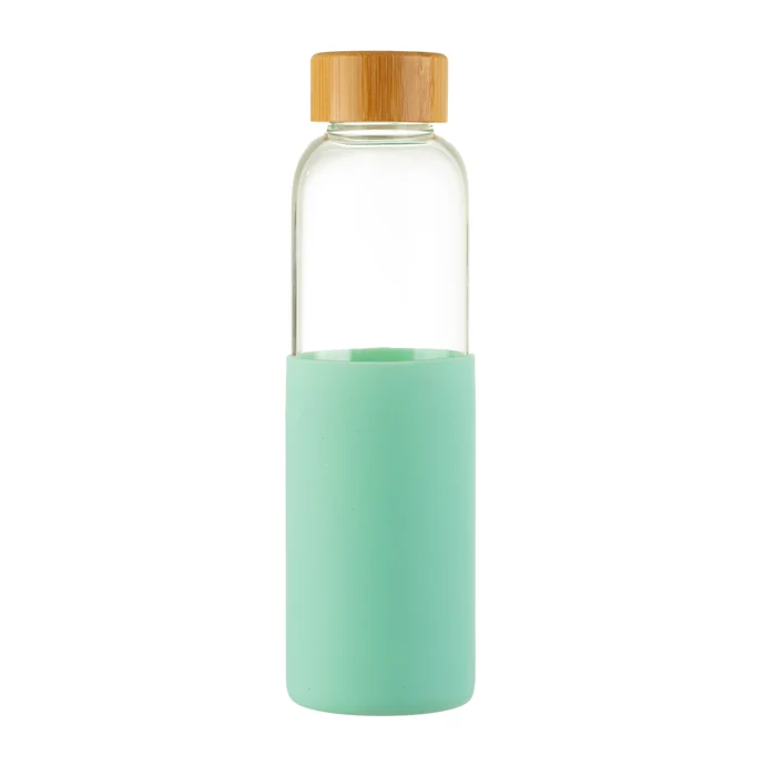 sass & belle / Sklenená fľaša Mint Green 550 ml