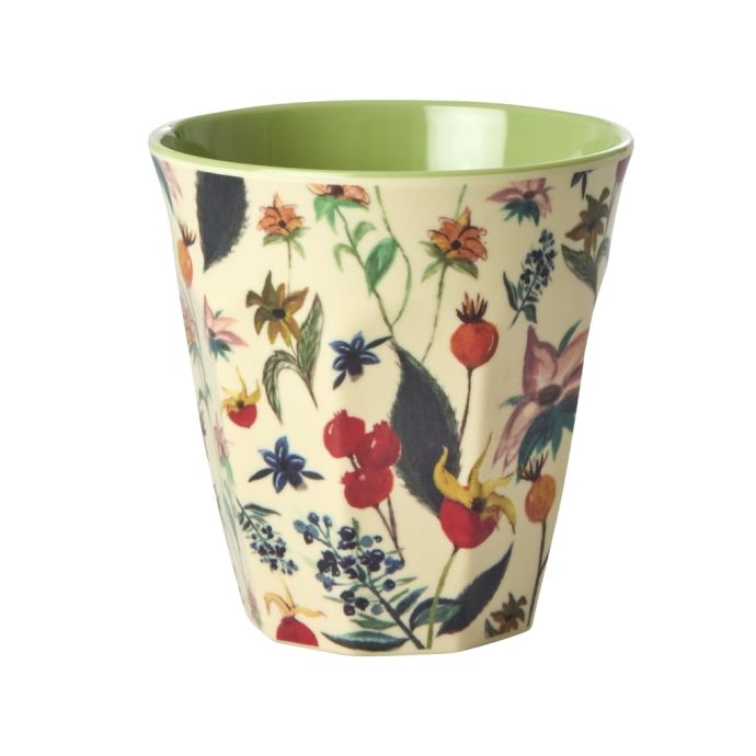 rice / Melamínový hrnček Winter Rosebuds 250 ml