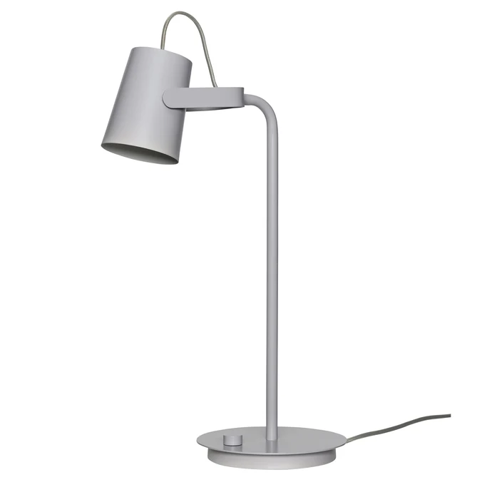 Hübsch / Stmievateľná stolná lampa Ardent Light Grey 54 cm