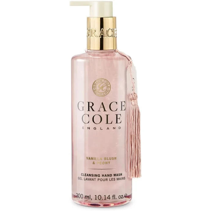 Grace Cole / Tekuté mydlo na ruky Vanilla Blush & Peony 300ml