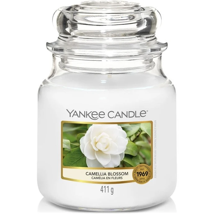 Yankee Candle / Sviečka Yankee Candle 411g - Camellia Blossom