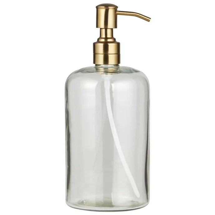 IB LAURSEN / Sklenený dávkovač na mydlo Brass Large