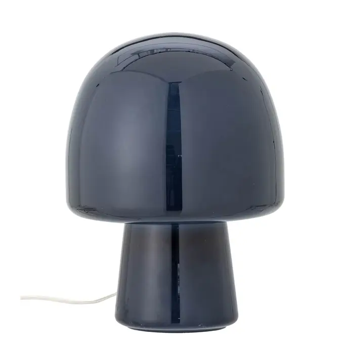 Bloomingville / Skleněná stolní lampa Paddy Blue
