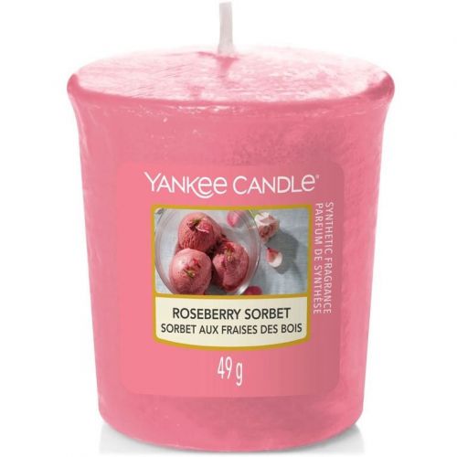 Yankee Candle / Votívna sviečka Yankee Candle - Roseberry Sorbet
