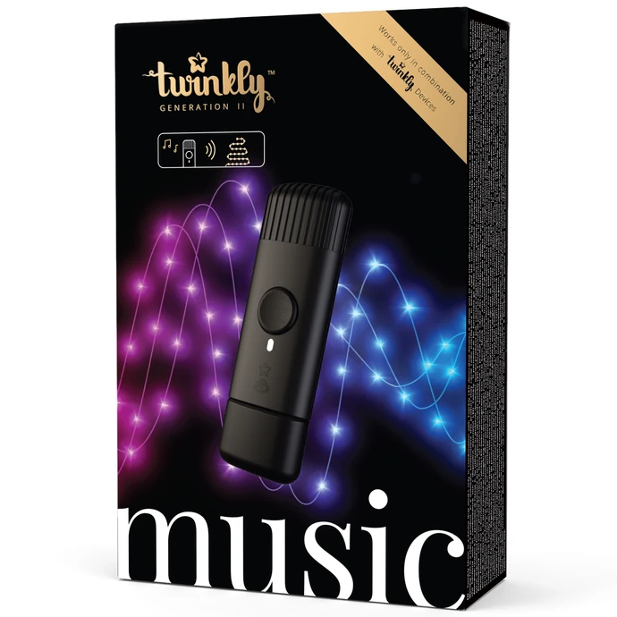 Twinkly / USB zvukový senzor na synchronizáciu hudby so svetielkami Twinkly Music Dongle