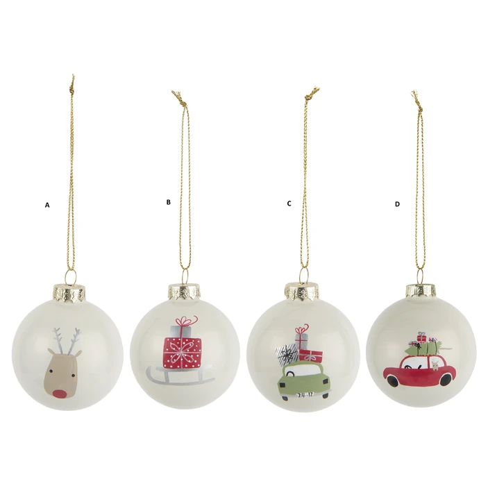 Ib Laursen / Vánoční baňka Pattern Christmas