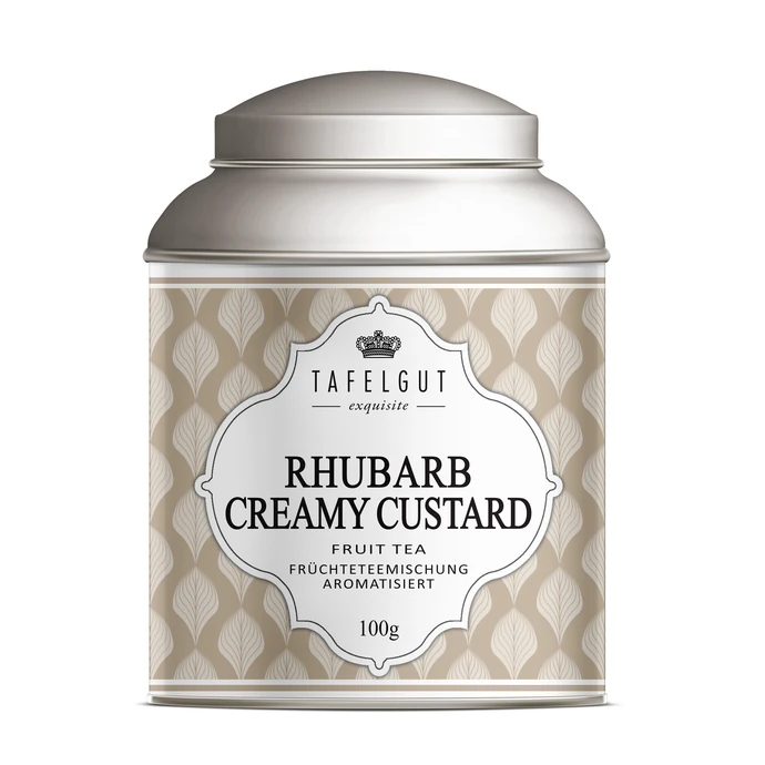 TAFELGUT / Ovocný čaj Rhubarb Creamy Custard - 100gr