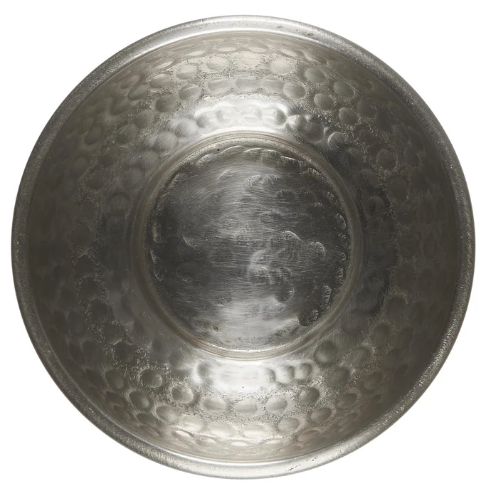 IB LAURSEN / Kovová mištička Hammered Pattern Antique Silver