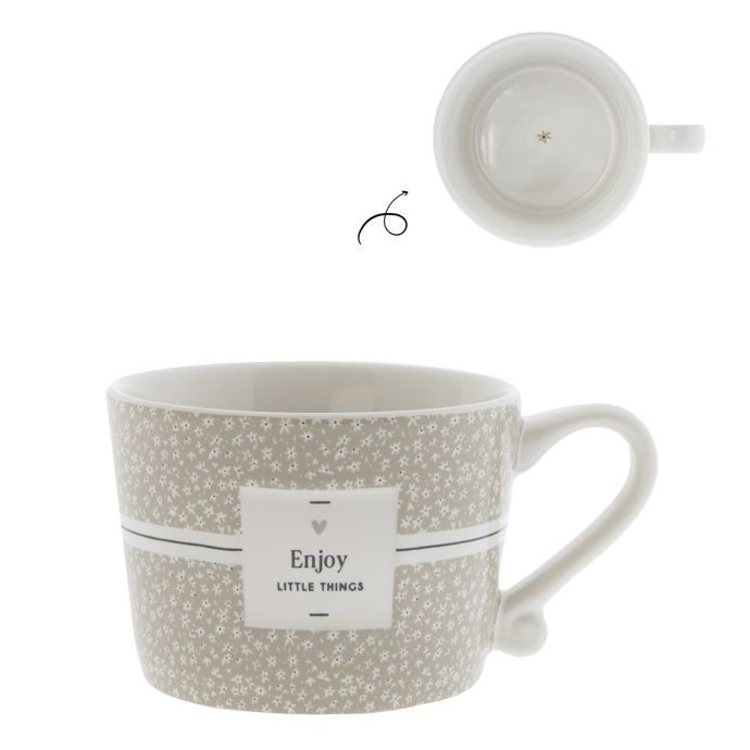 Bastion Collections / Keramický hrneček Enjoy little things 150 ml