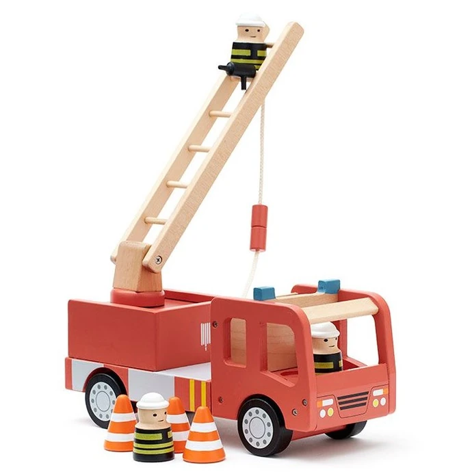 Kids Concept / Dřevěné požární auto Aiden