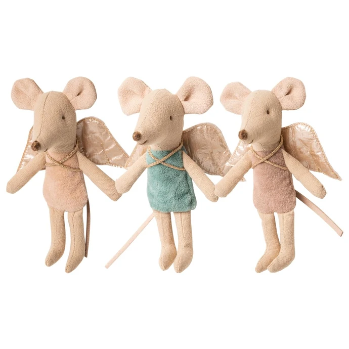 Maileg / Myška Fairy Mouse Little Sister - 3 druhy