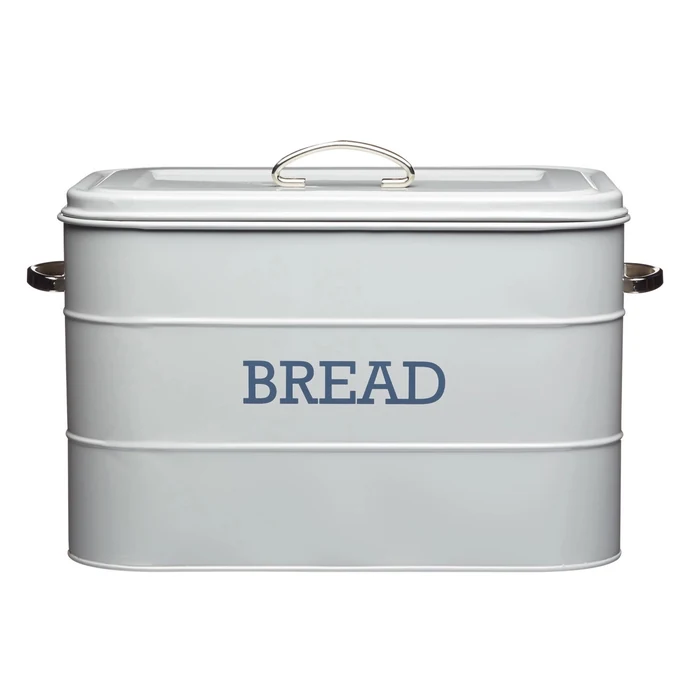 Kitchen Craft / Kovový box na pečivo Bread French grey