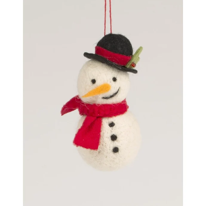 sass & belle / Závesná vianočná dekorácia Snowman