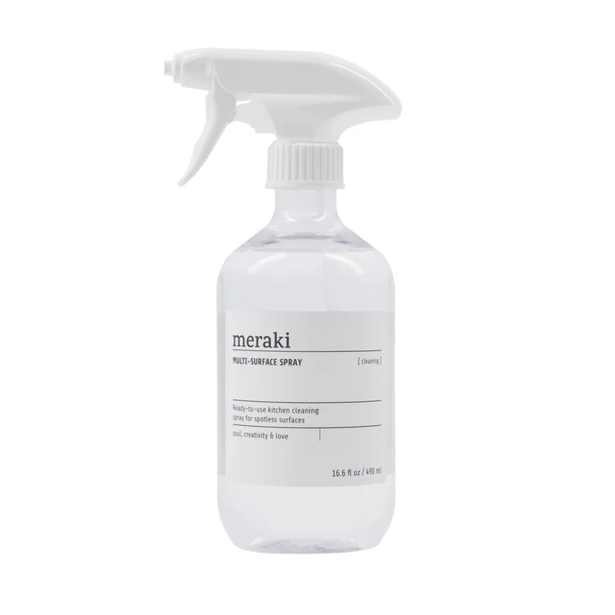 meraki / Multi čisticí sprej na povrchy Clear 490 ml