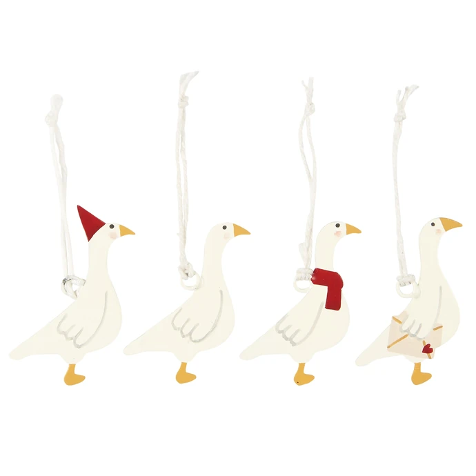 IB LAURSEN / Závesná vianočná ozdoba Goose 5,5 cm