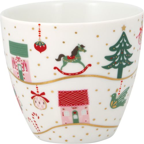 GREEN GATE / Latte cup Laura Christmas Gold
