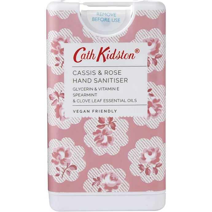 Cath Kidston / Antibakteriální sprej na ruce Cassis & Rose 20 ml