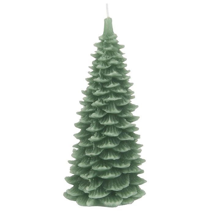 IB LAURSEN / Vánoční svíčka Christmas Tree Green 20 cm