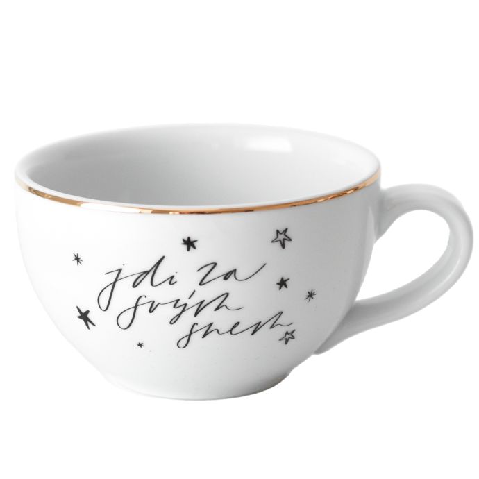 Bella Rose / Porcelánový hrnček Jdi za svým snem 300 ml - CZ
