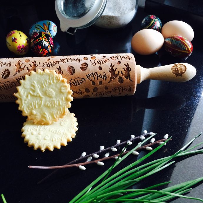 Goody Woody / Veľkonočný embosovaný valček na cesto Easter Bunny