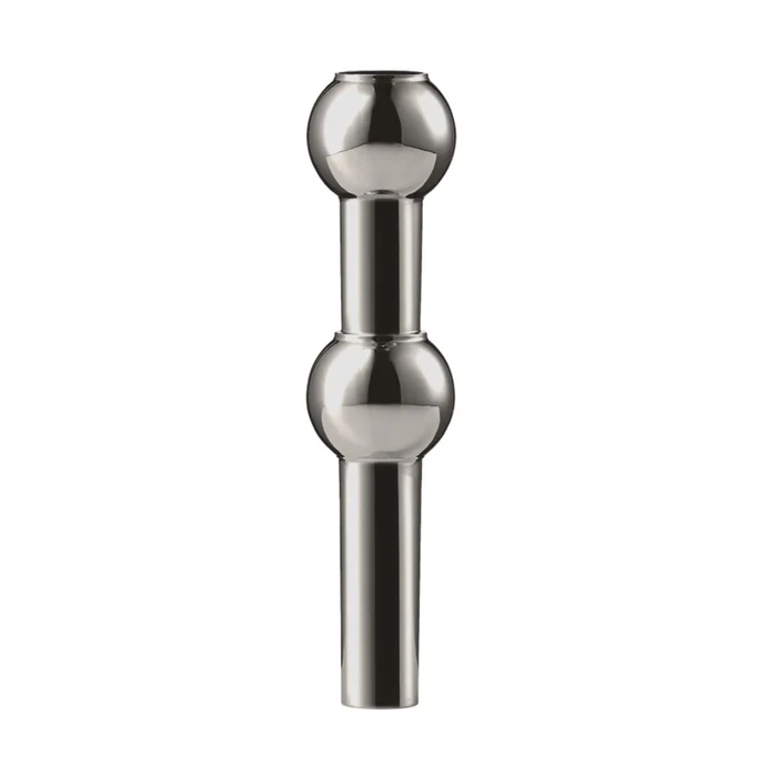 Stoff Nagel / Designová vázička STOFF Nagel Black Chrome