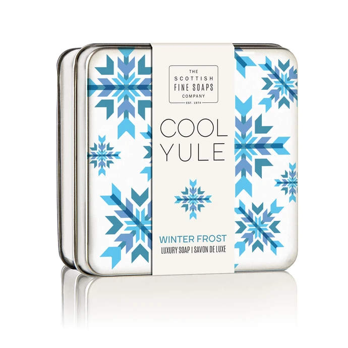 SCOTTISH FINE SOAPS / Vánoční mýdlo v plechové krabičce Winter Frost
