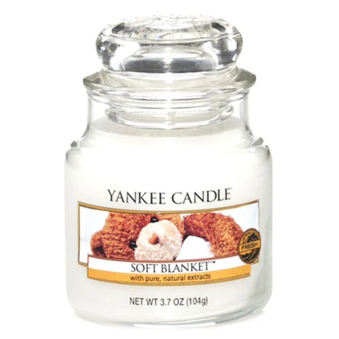 Yankee Candle / Svíčka Yankee Candle 104gr - Soft Blanket