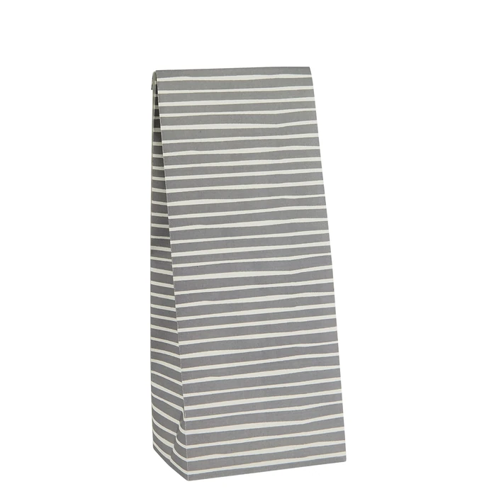 IB LAURSEN / Papierový sáčok Stripe Grey S