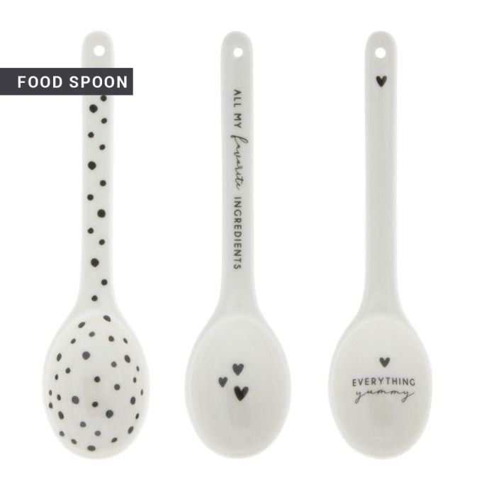 Bastion Collections / Keramická lyžica Hearts Yummy Dots 16 cm