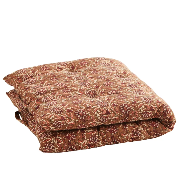MADAM STOLTZ / Bavlnený matrac Indian Tan  60×100cm