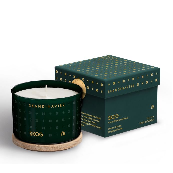 SKANDINAVISK / Vonná sviečka SKOG (les) 90 g