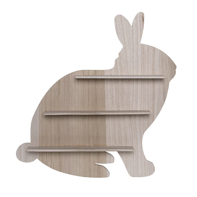 Bloomingville / Drevená polička Rabbit Nature