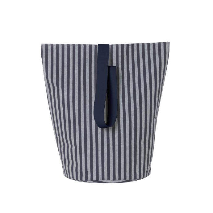 ferm LIVING / Bavlnený úložný kôš Chambray - Large