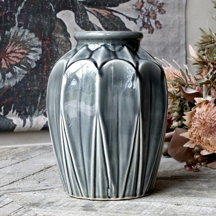 Chic Antique / Keramická váza Opal 23,5 cm