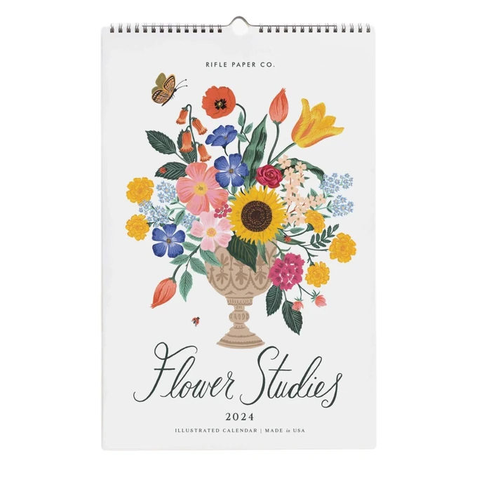 Rifle Paper Co. / Nástenný kalendár Flower Studies 2024