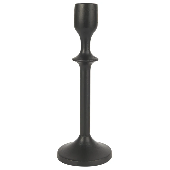 Ib Laursen / Hliníkový svietnik Black Night 22 cm