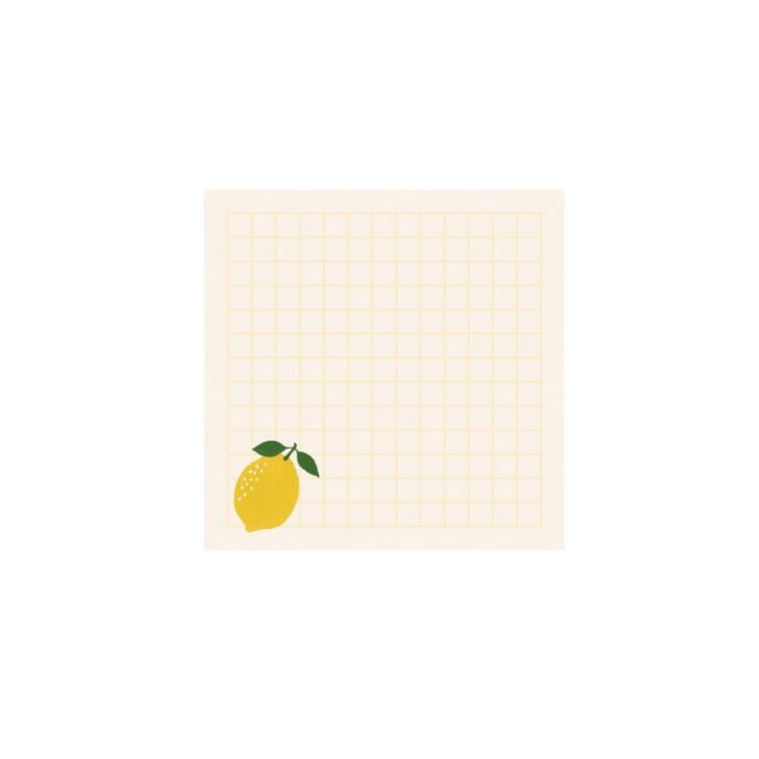 Kartotek Copenhagen / Samolepiaci blok Lemon