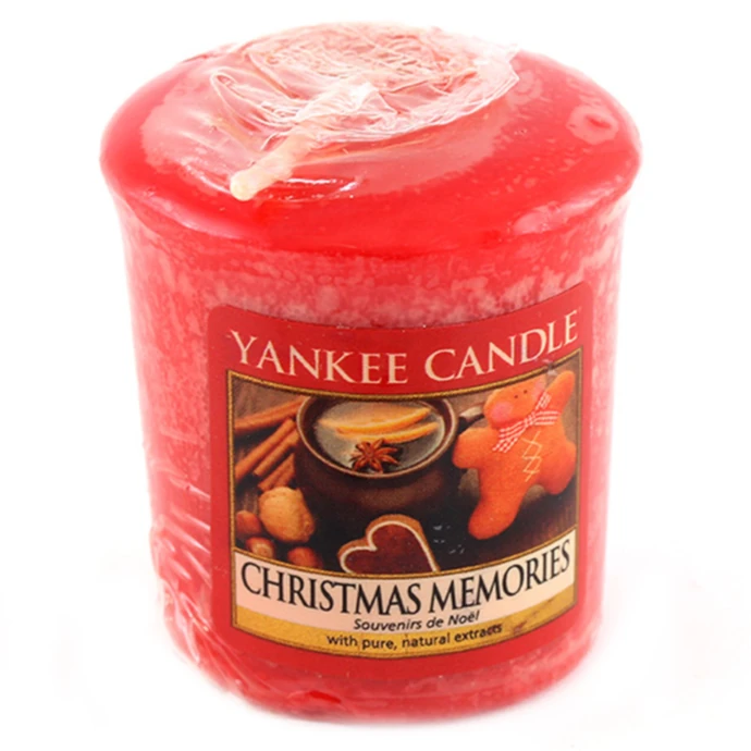 Yankee Candle / Votívna sviečka Yankee Candle - Christmas Memories