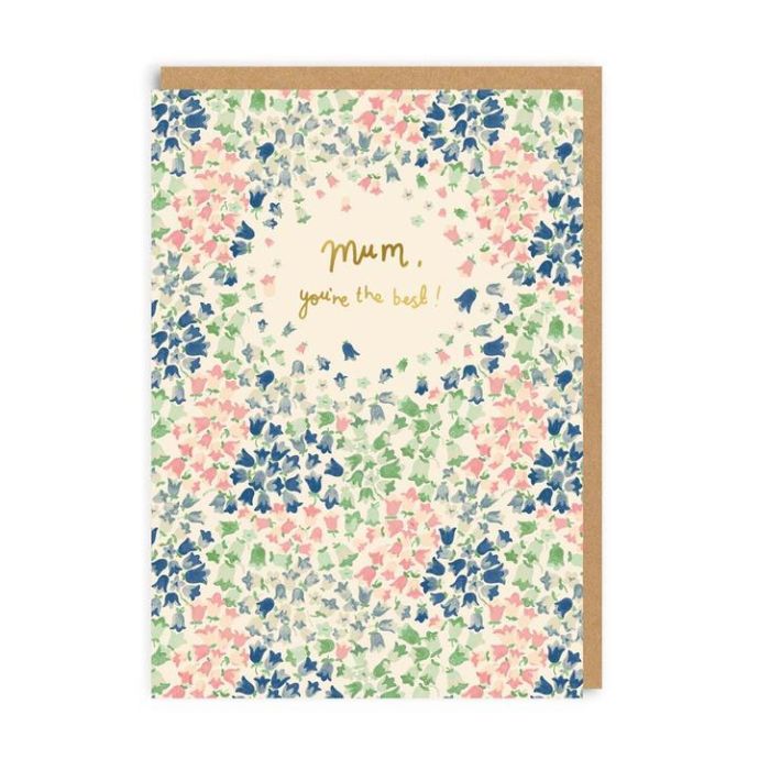 Ohh Deer / Narozeninové přání Mum, You're The Best! Bluebells