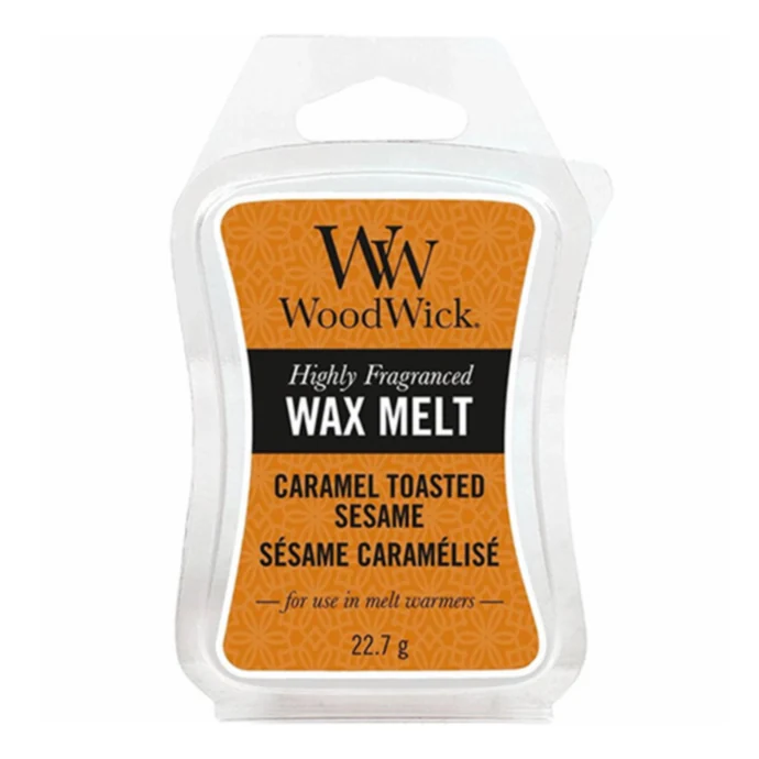 WoodWick / Vosk do aromalampy WoodWick - Caramel Toasted Sesame 22,7g